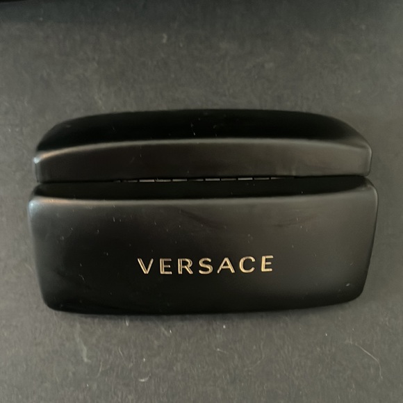 Versace Eyeglass Sunglass Case Black Case Only! - Picture 7 of 10